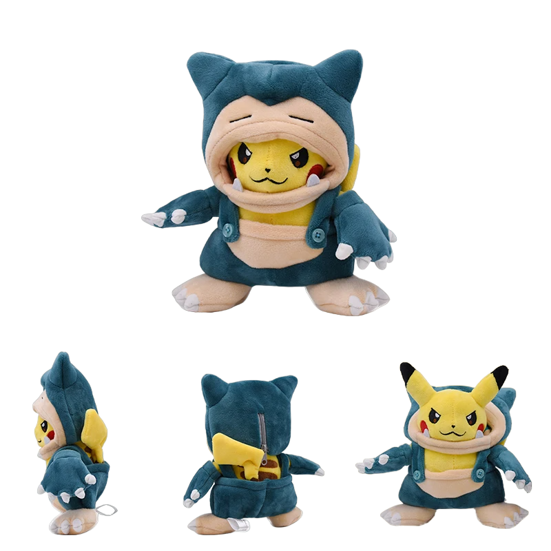 Pikachu X Snorlax Gosedjur