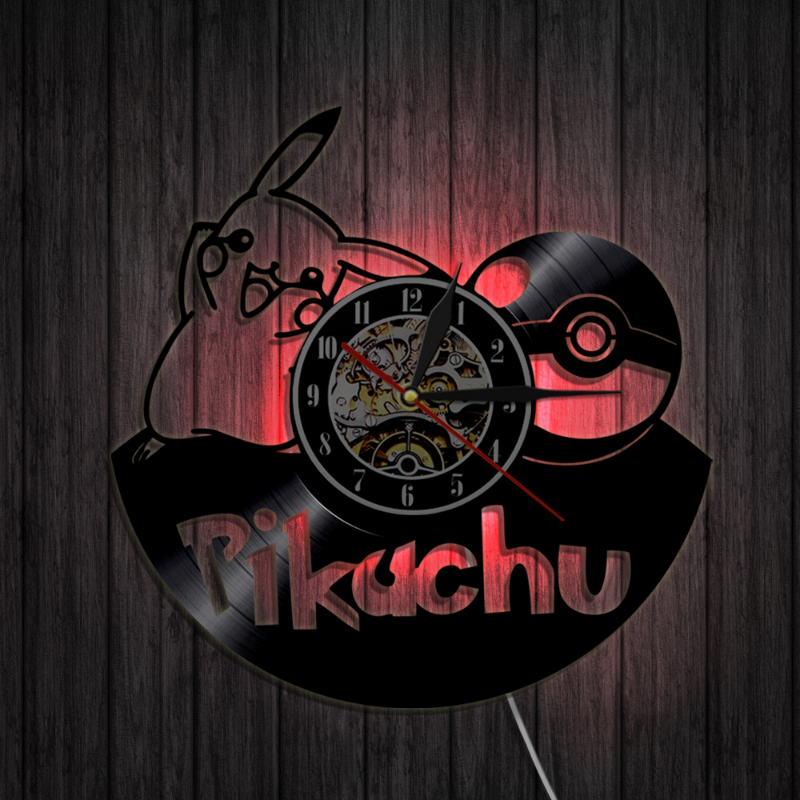 Pokémon Väggklocka Pikachu