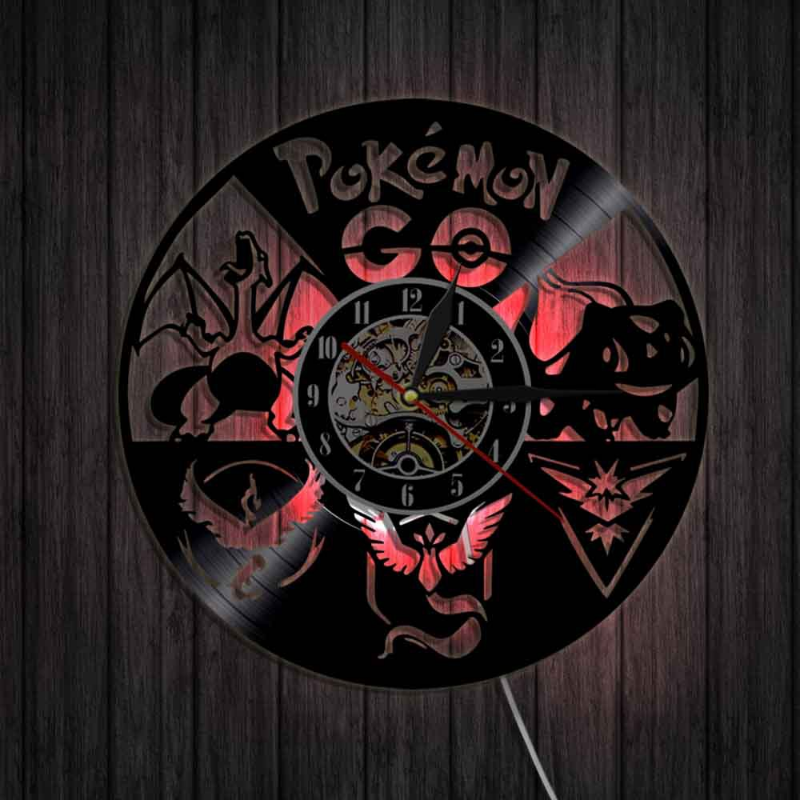 Väggklocka Pokémon GO