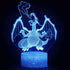 Pokémon Led Lampa Charizard