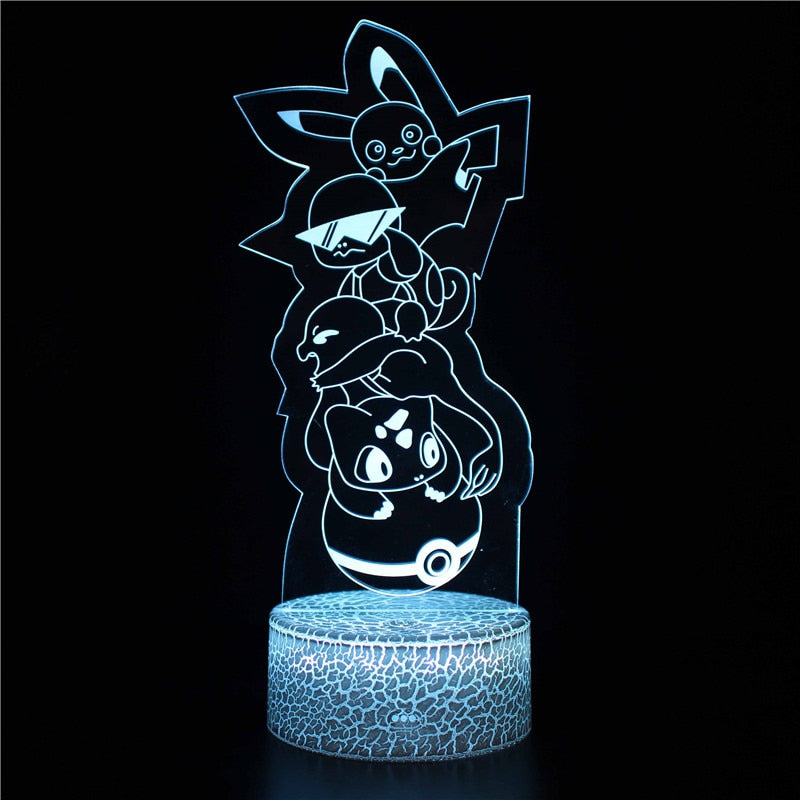Pokémon Led Lampa