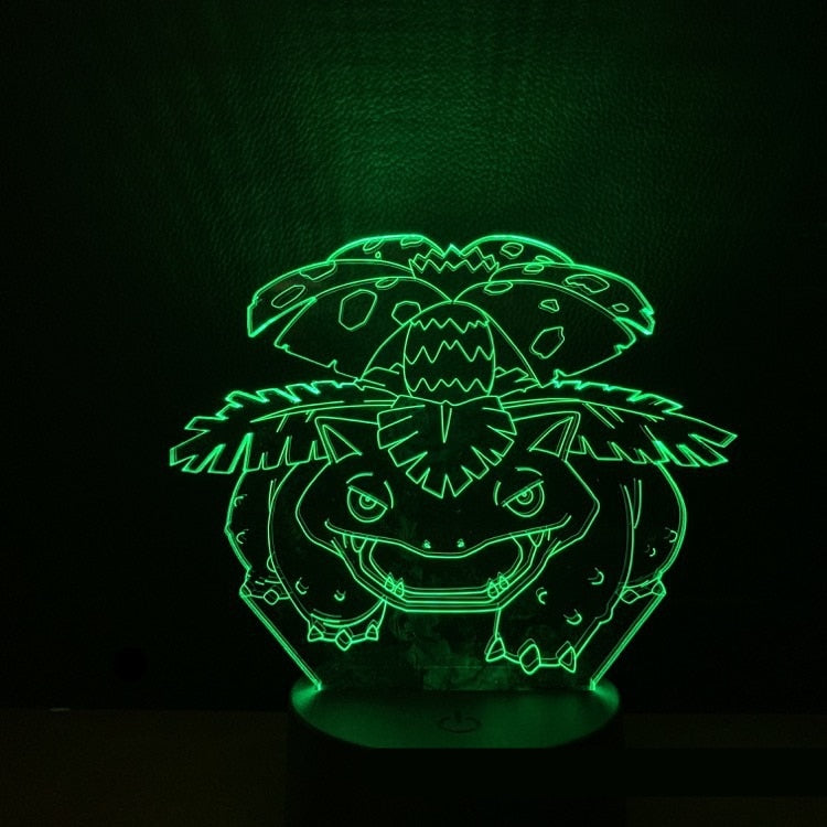 Pokémon Led Lampa Venusaur