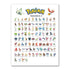 Pokémon Affisch Pokédex
