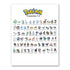 Pokémon Affisch Pokédex