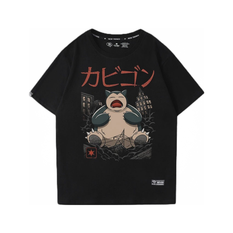 Pokémon T-Shirt Vuxen Snorlax