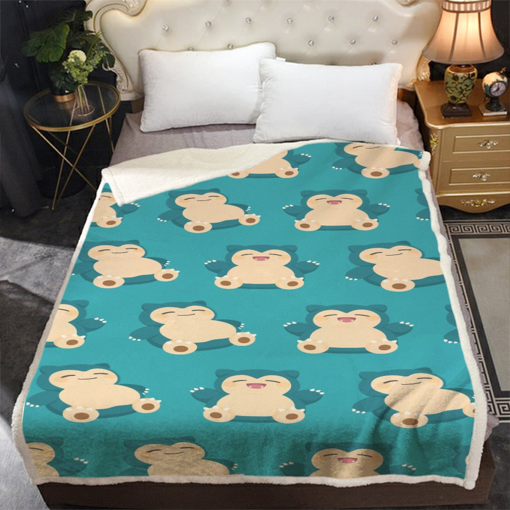 Pläd Pokémon Snorlax