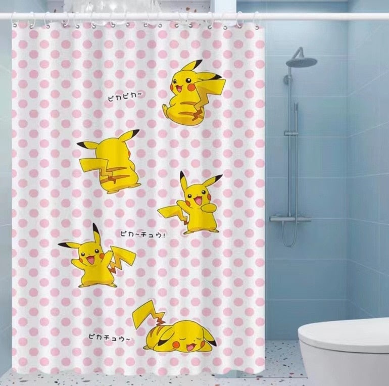 Duschdraperi Tygkänsla Pokémon