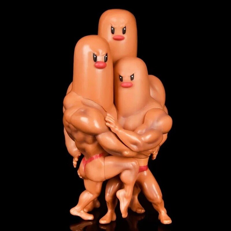 Anime Figurer Pokémon Diglett