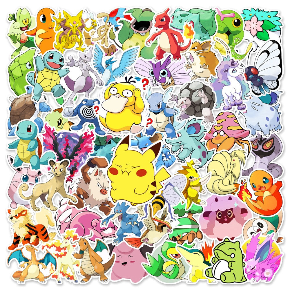 Pokémon Stickers Barn