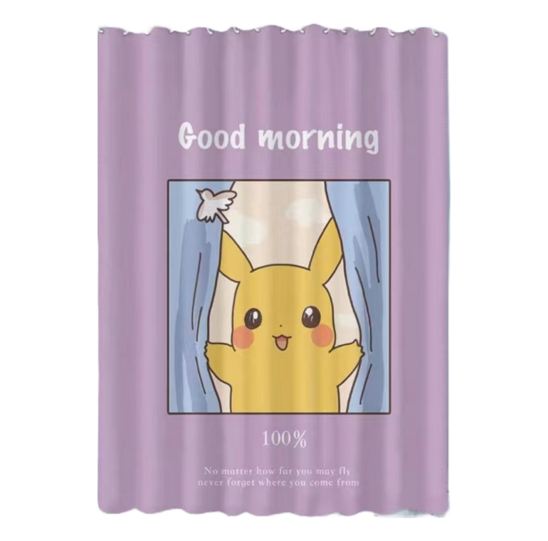 Duschdrapperi Pokemon Pikachu