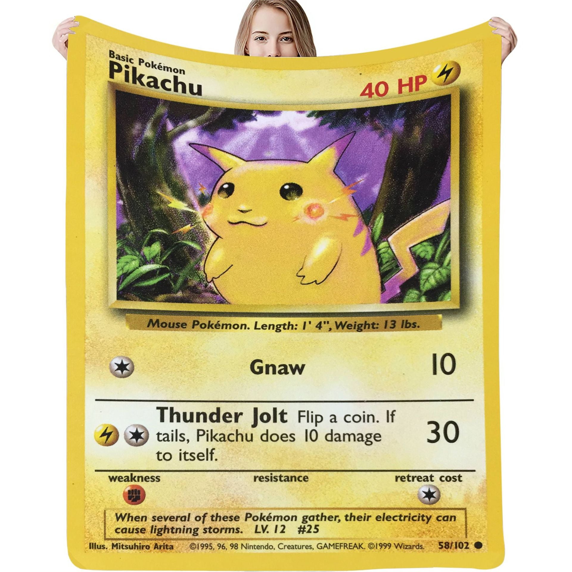Pläd Ull Pokémon