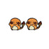 Örhängen Dam Pokémon Charmander