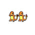 Örhängen Pokémon Charmander