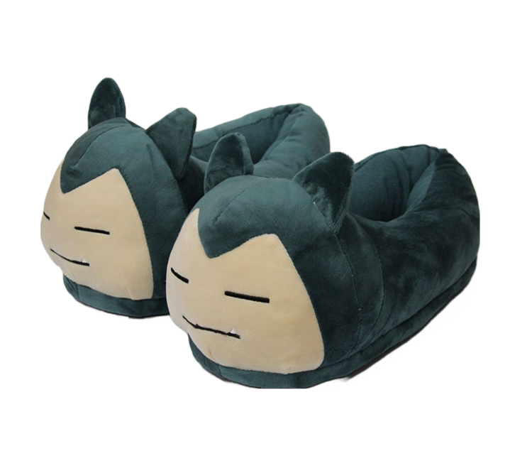 Snoring sales snorlax slippers
