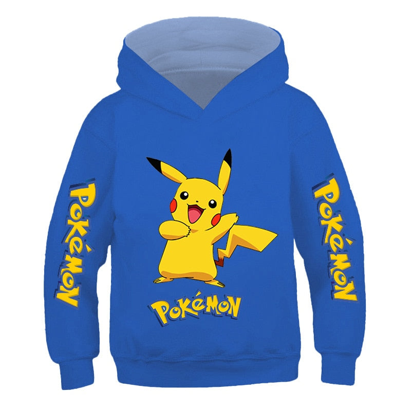 Blå Pokémon Tröja Kille