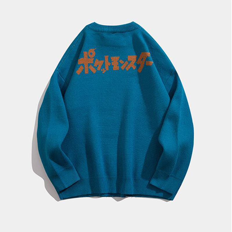 Stickad Pokémon Tröja Pikachu