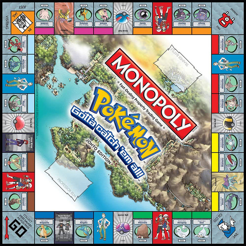 Pokémon Monopoly Johto Edition