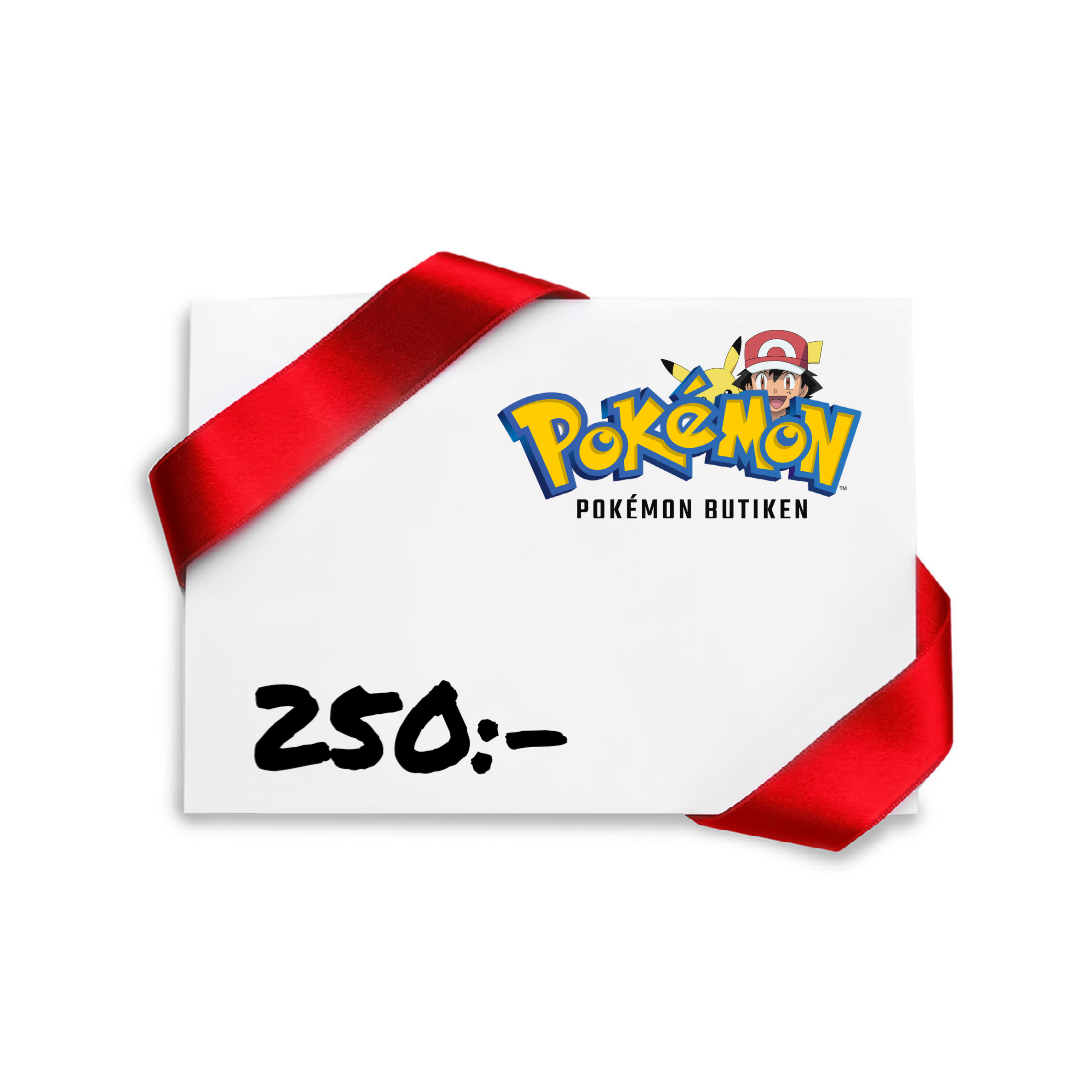 Presentkort Pokémon Butiken