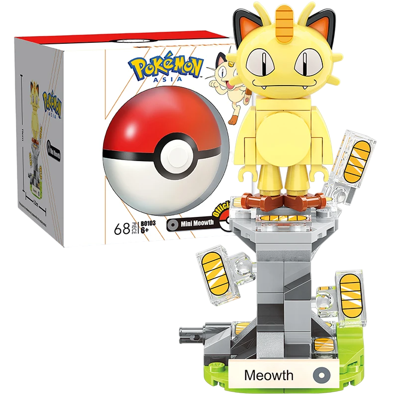 Pokémon Nanoblock Meowth