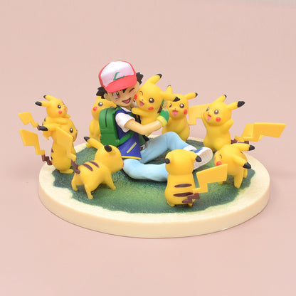 Figurer Pokémon Ash X Pikachu