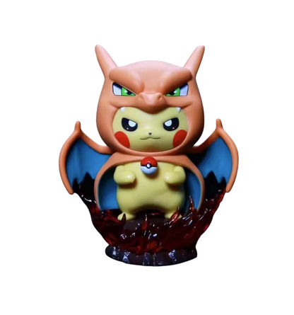 Pokémon Figur Pikachu X Charizard