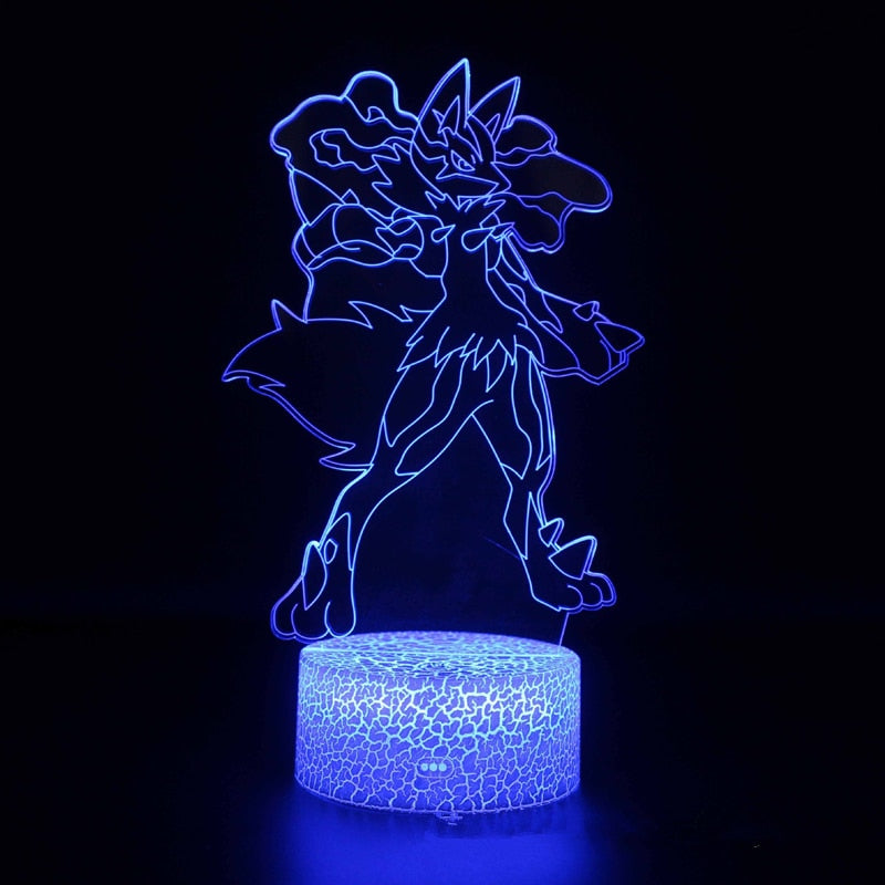 Pokémon Led Lampa Lucario