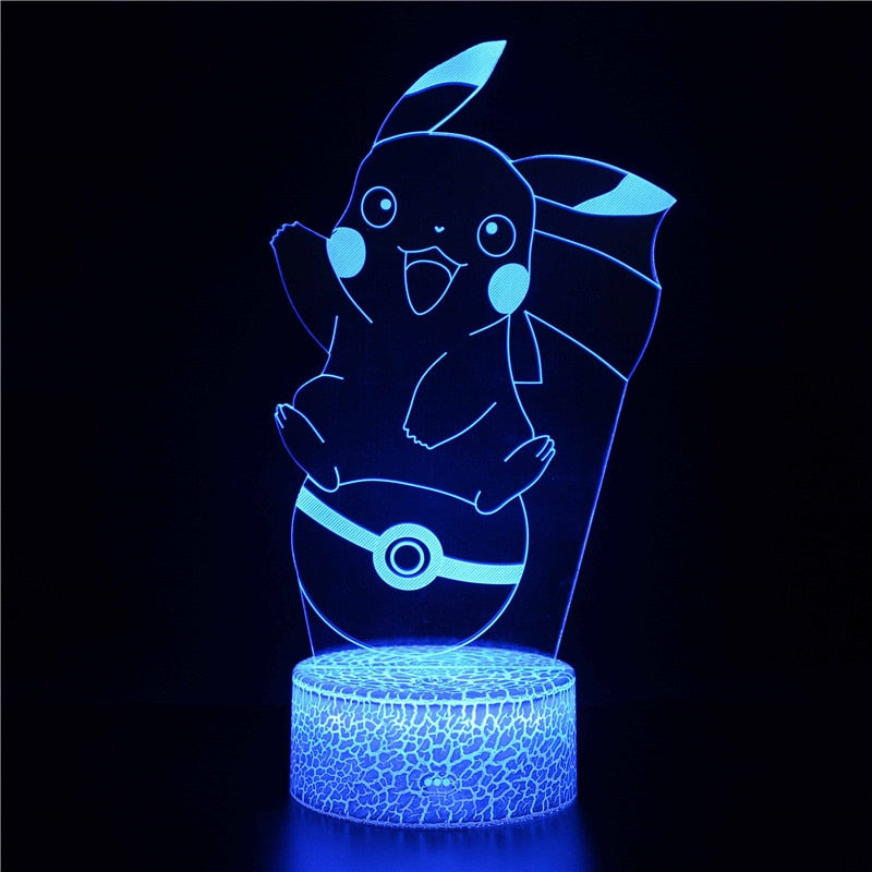 Pokémon Led Lampa Pikachu