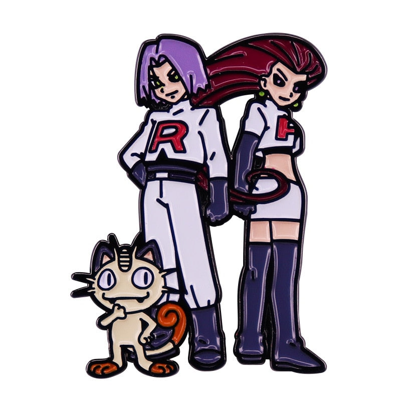 Enamel Pin Pokémon Team Rocket