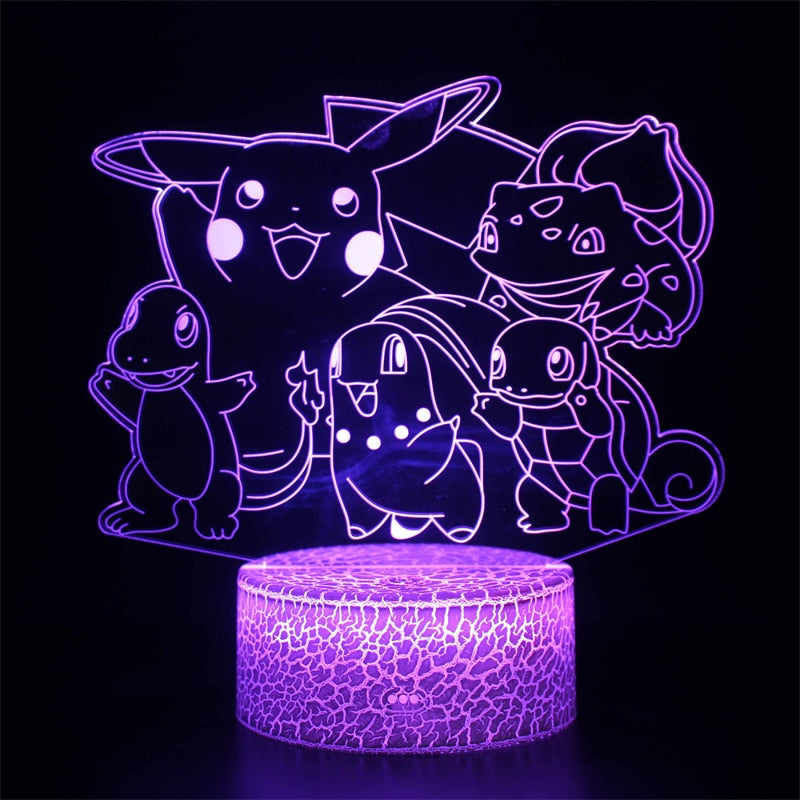 Pokémon Led Lampa