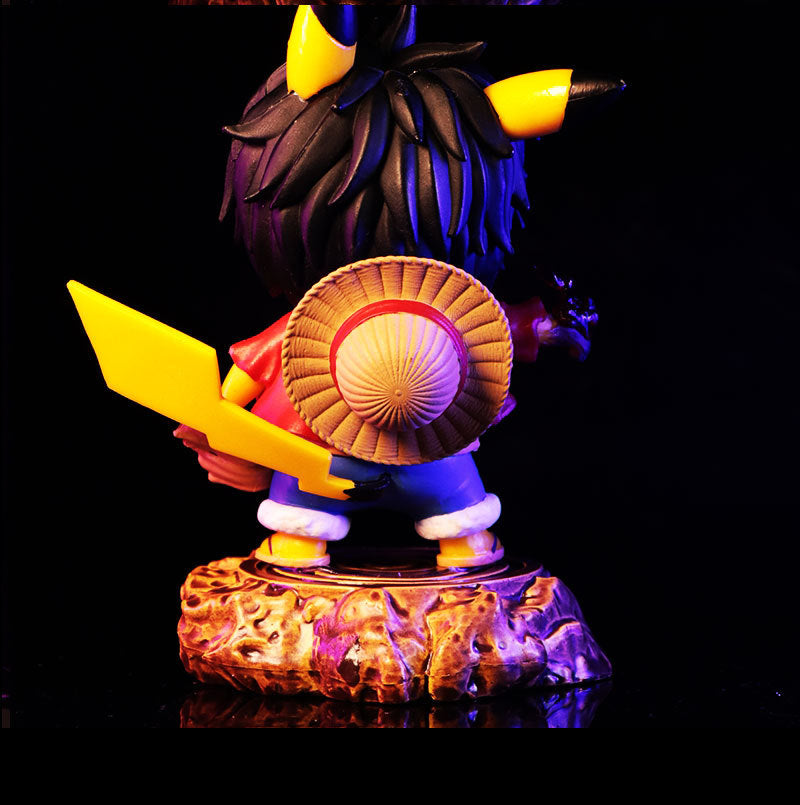 Pokémon Samlarfigur Pikachu X Luffy