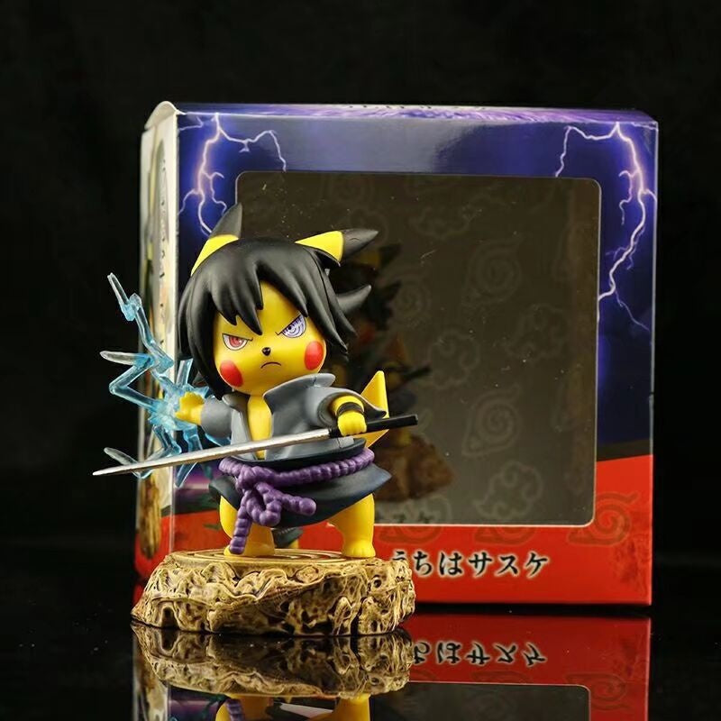 Pokémon Samlarfigur Pikachu X Sasuke