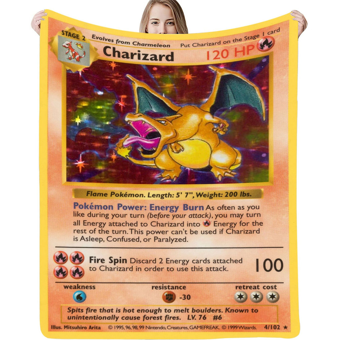 Pokémon Blanket Charizard