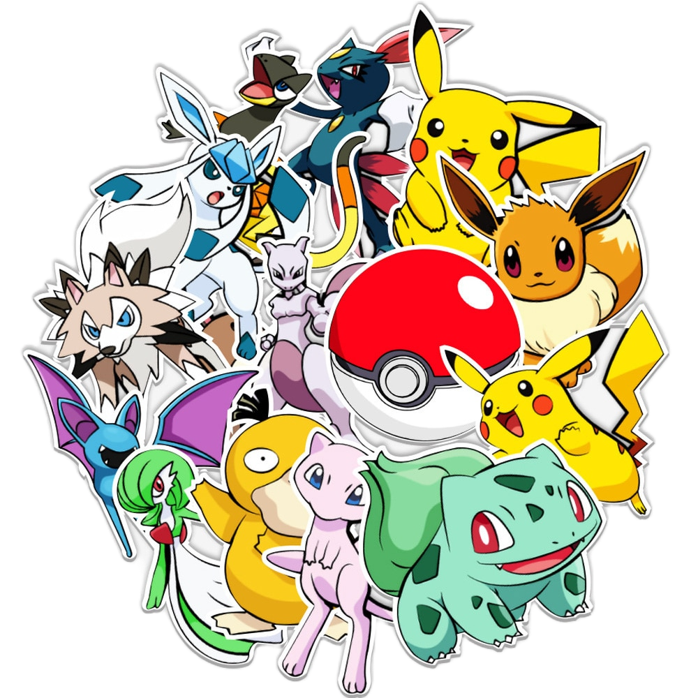 Klistermärken Pokémon Barn