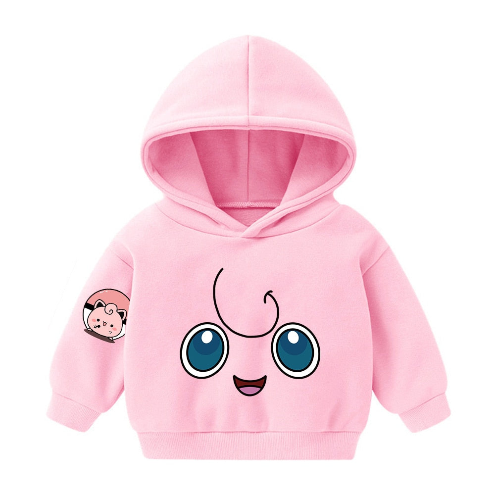 Rosa Pokémon Hoodie Jigglypuff